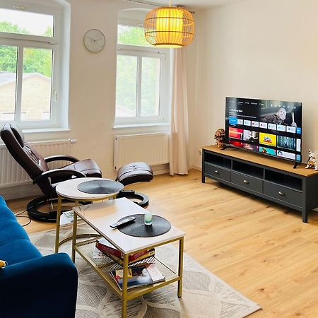 Twenty Five Apartment Bei Dresden - Free Parking, Massage-Stuhl, Netflix & Coffee Machine 海德瑙 外观 照片