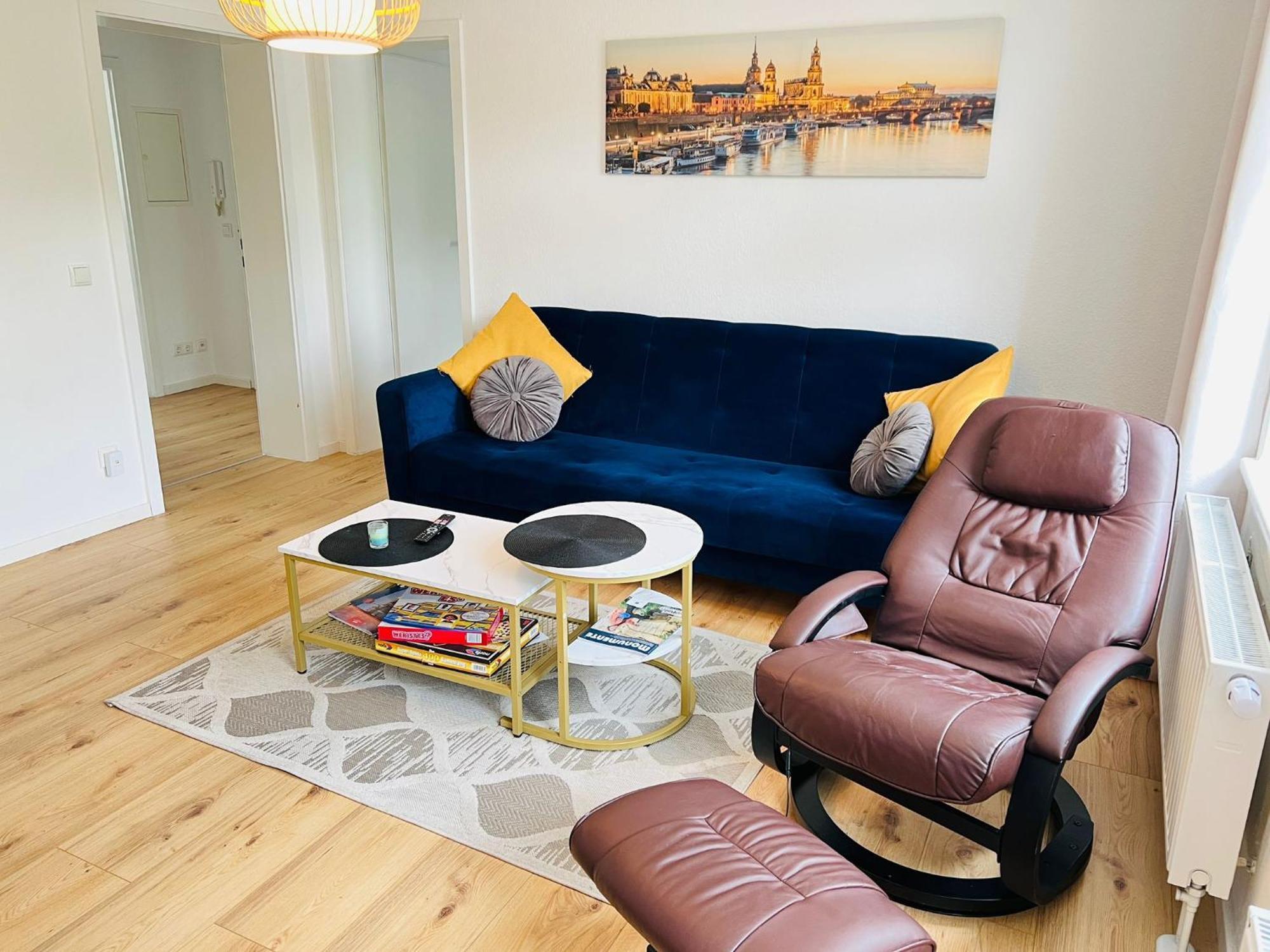 Twenty Five Apartment Bei Dresden - Free Parking, Massage-Stuhl, Netflix & Coffee Machine 海德瑙 外观 照片