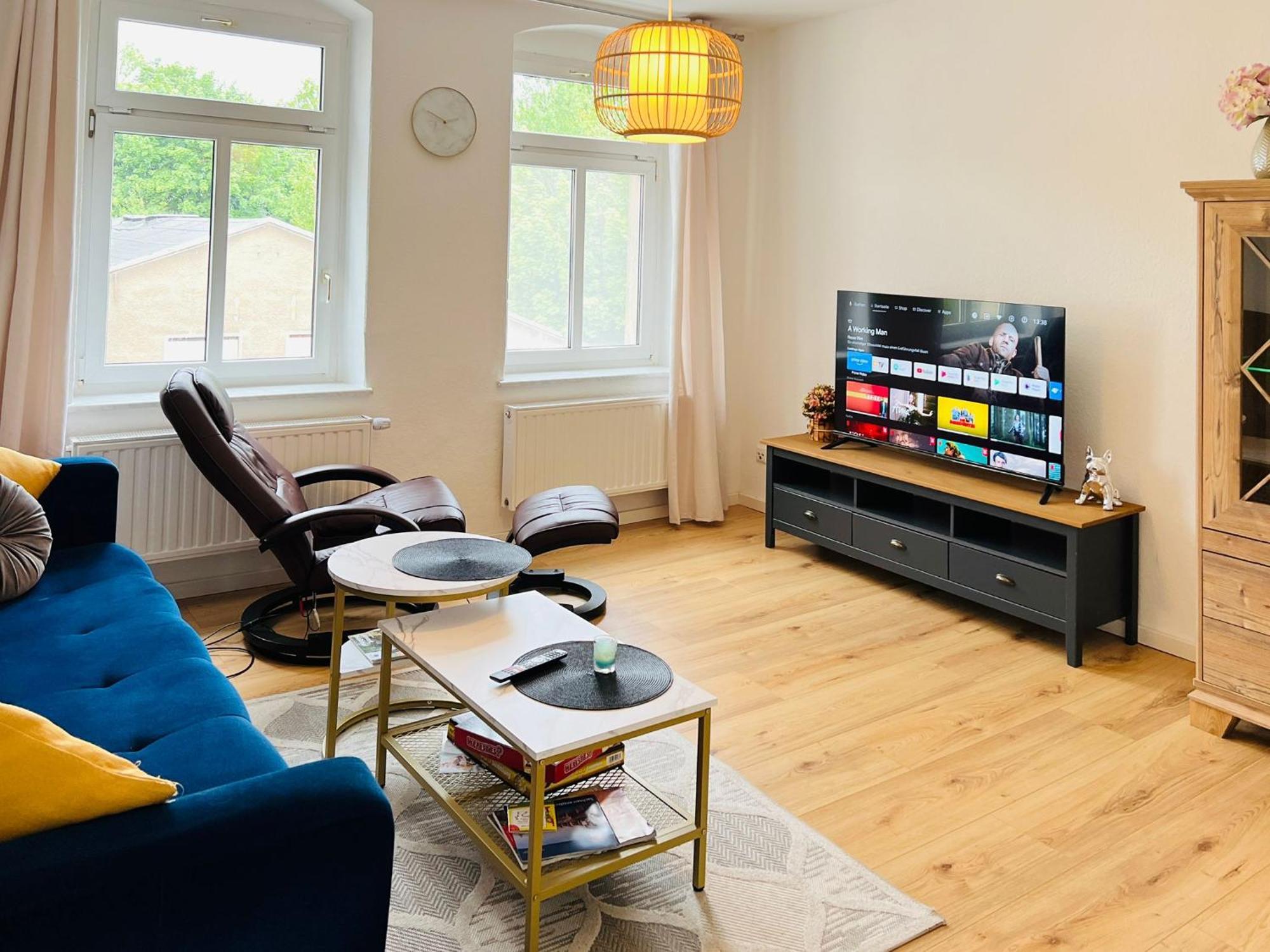 Twenty Five Apartment Bei Dresden - Free Parking, Massage-Stuhl, Netflix & Coffee Machine 海德瑙 外观 照片